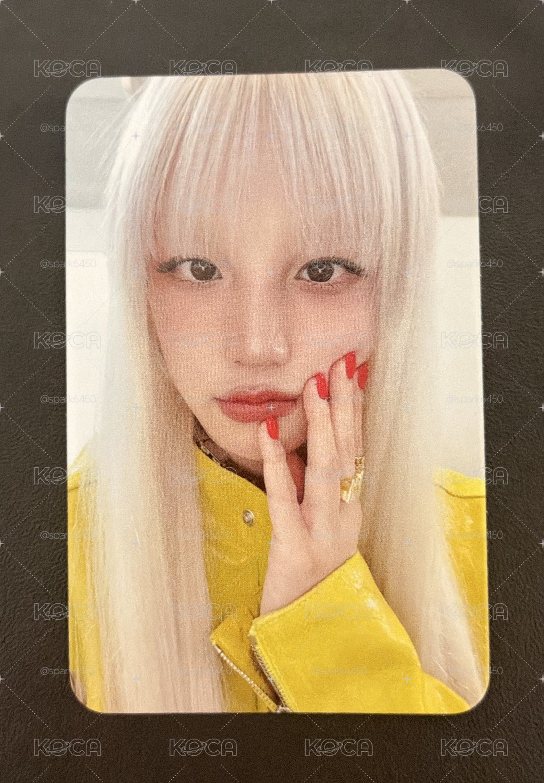 YUQI 簽售卡