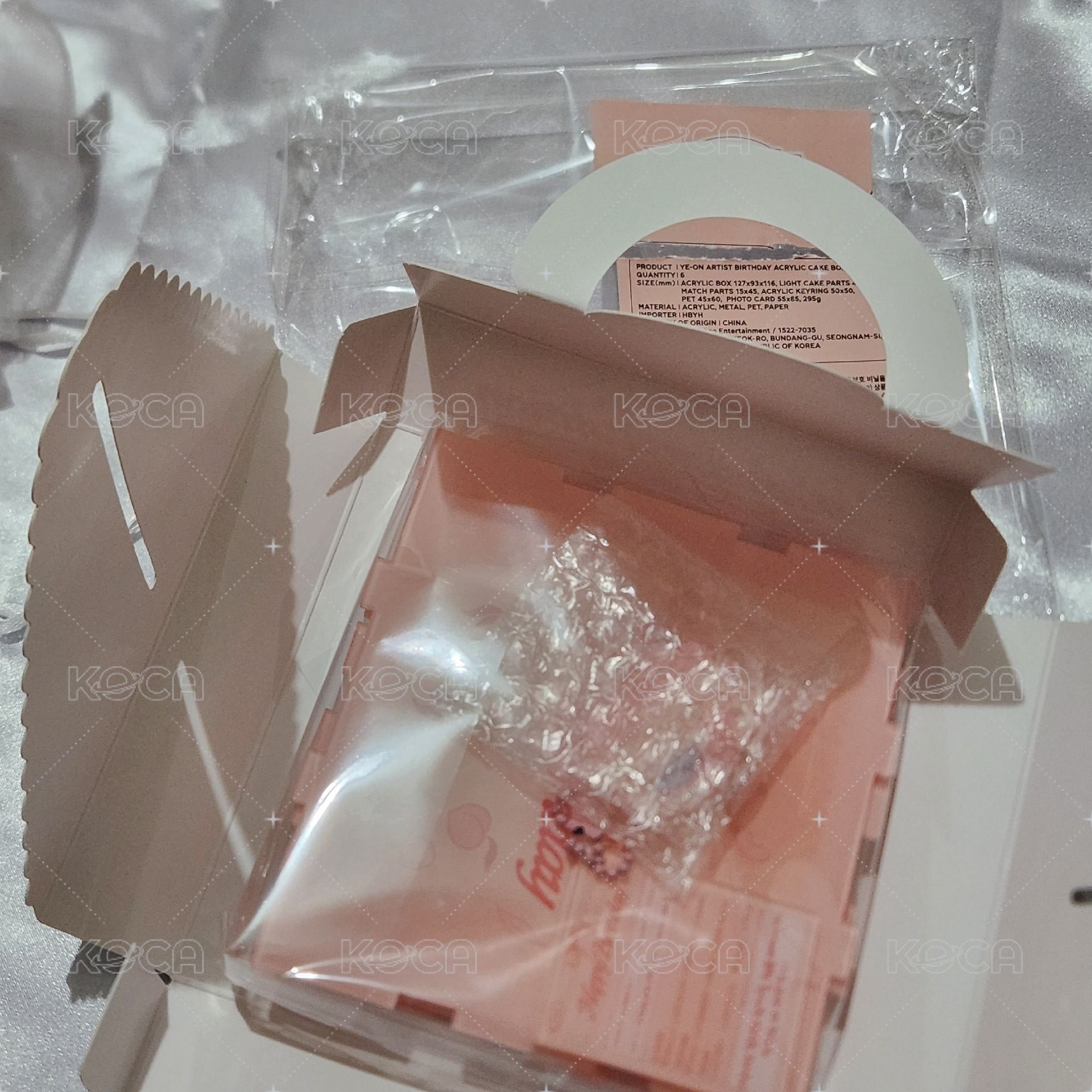 單禮盒立牌（已拆，無小卡）