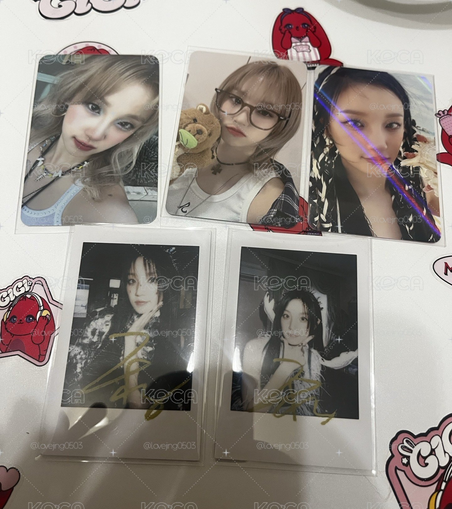 《1元起標》闊卡琦 海螺 幸運卡 特典 拍立得