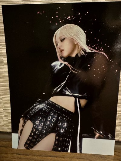  BLACKPINK Rose明信片，dead Line