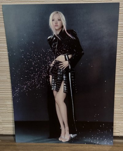  BLACKPINK Rose deadline明信片