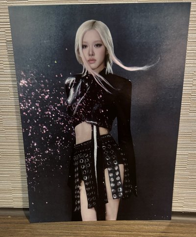  BLACKPINK Rose deadline明信片