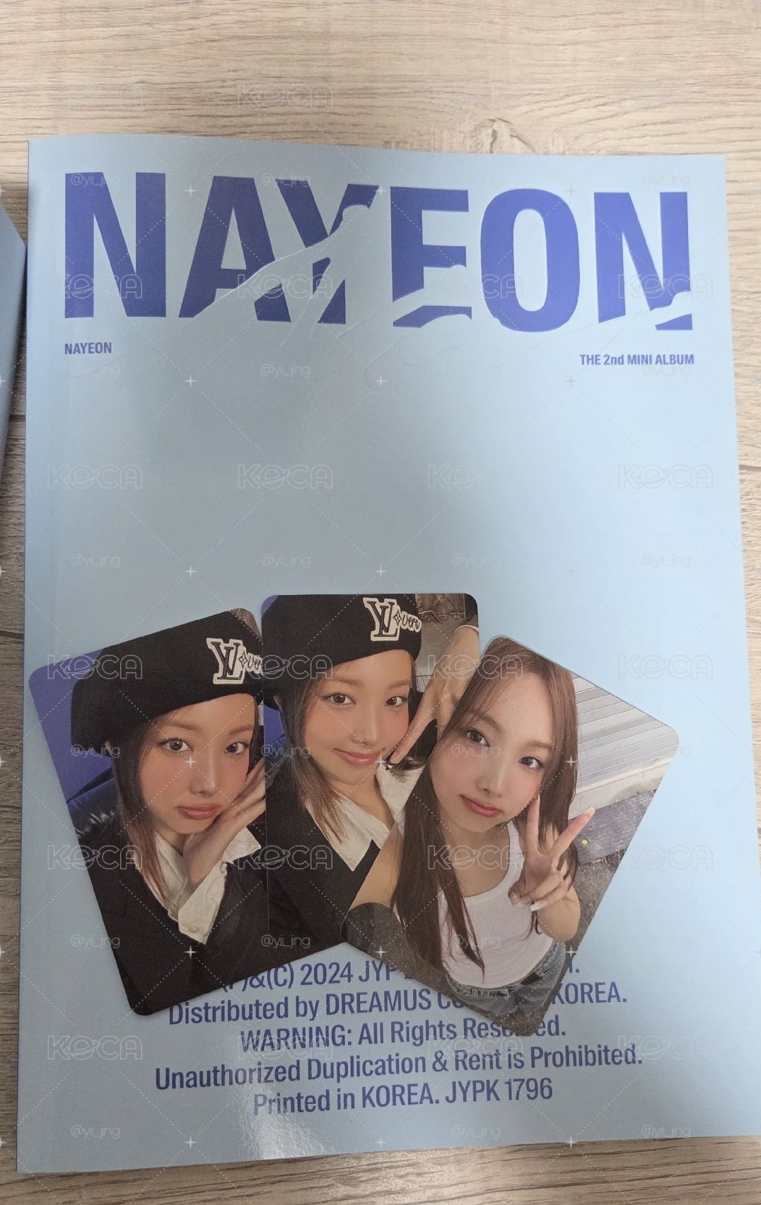 Twice Nayeon Solo專 迷二 含小卡
