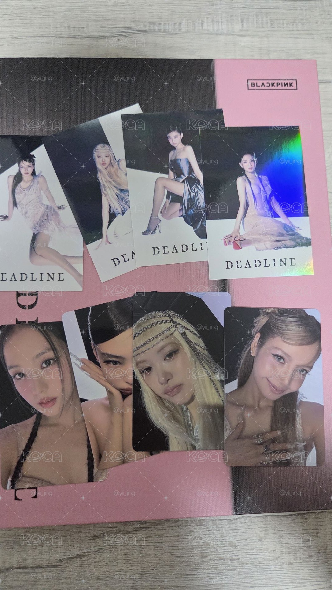 Blackpink Deadline 粉版全專