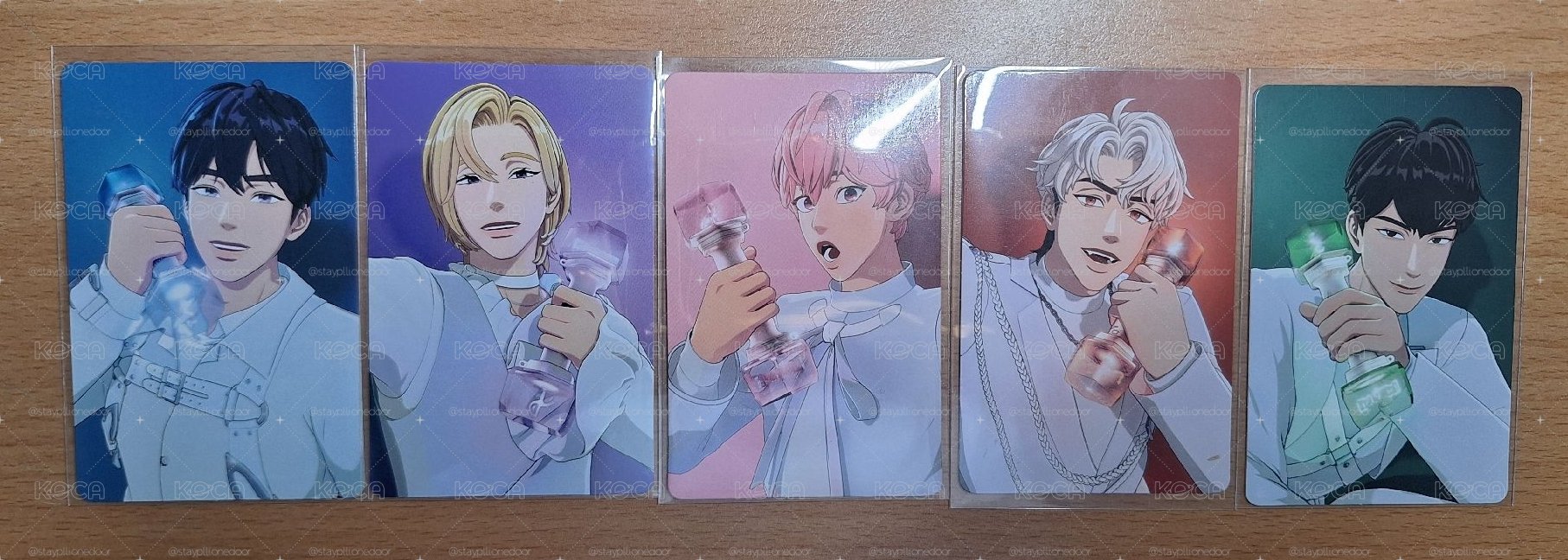 PLAVE手燈卡 一套$100！(💙小損)