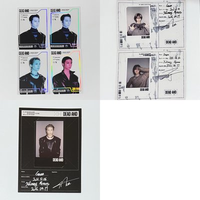 Xdinary Heroes 迷你八輯 DEAD END 小卡 明信片 海報