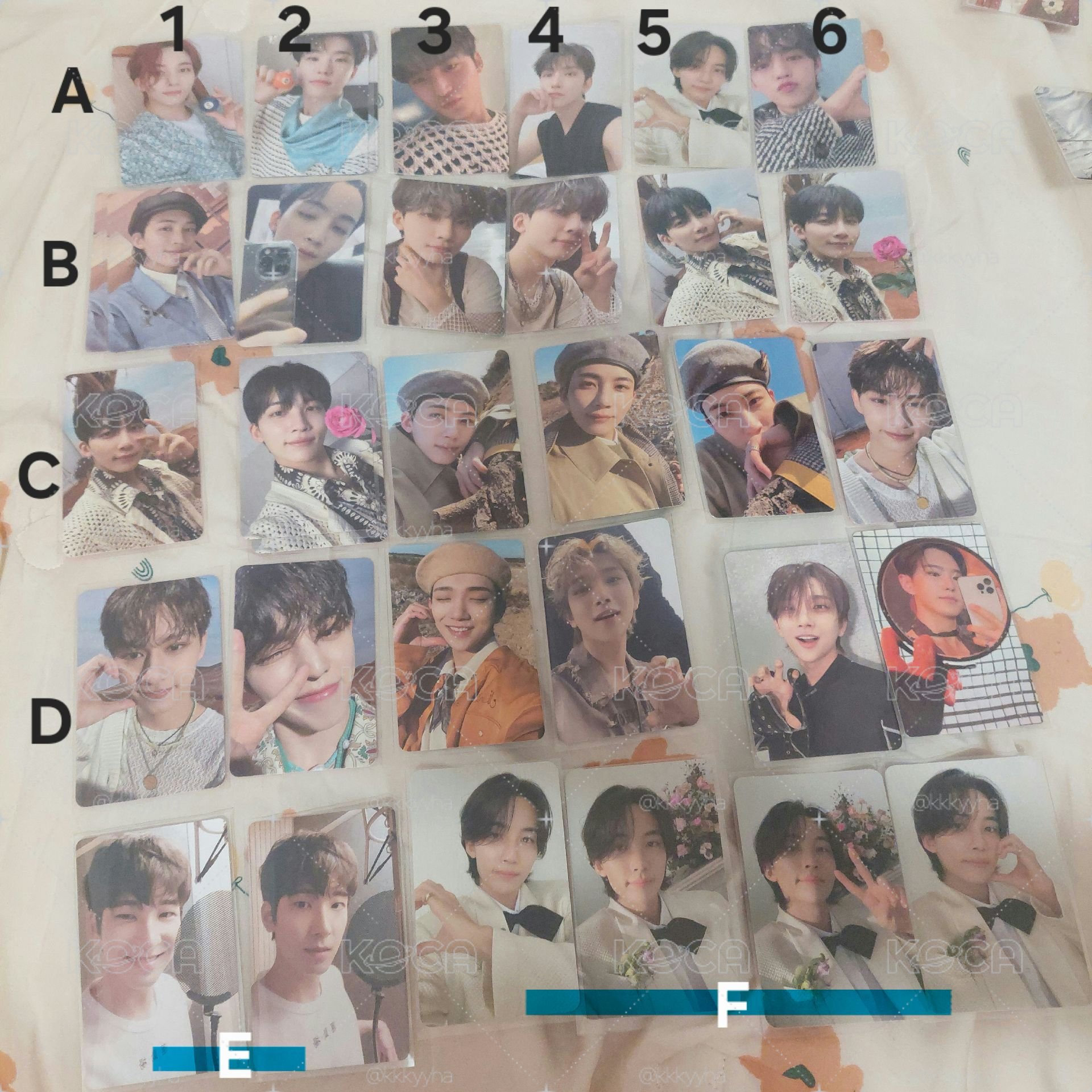 ❤️區 SEVENTEEN 專卡 勝哲 淨漢 知秀 圓佑 珉奎 順榮