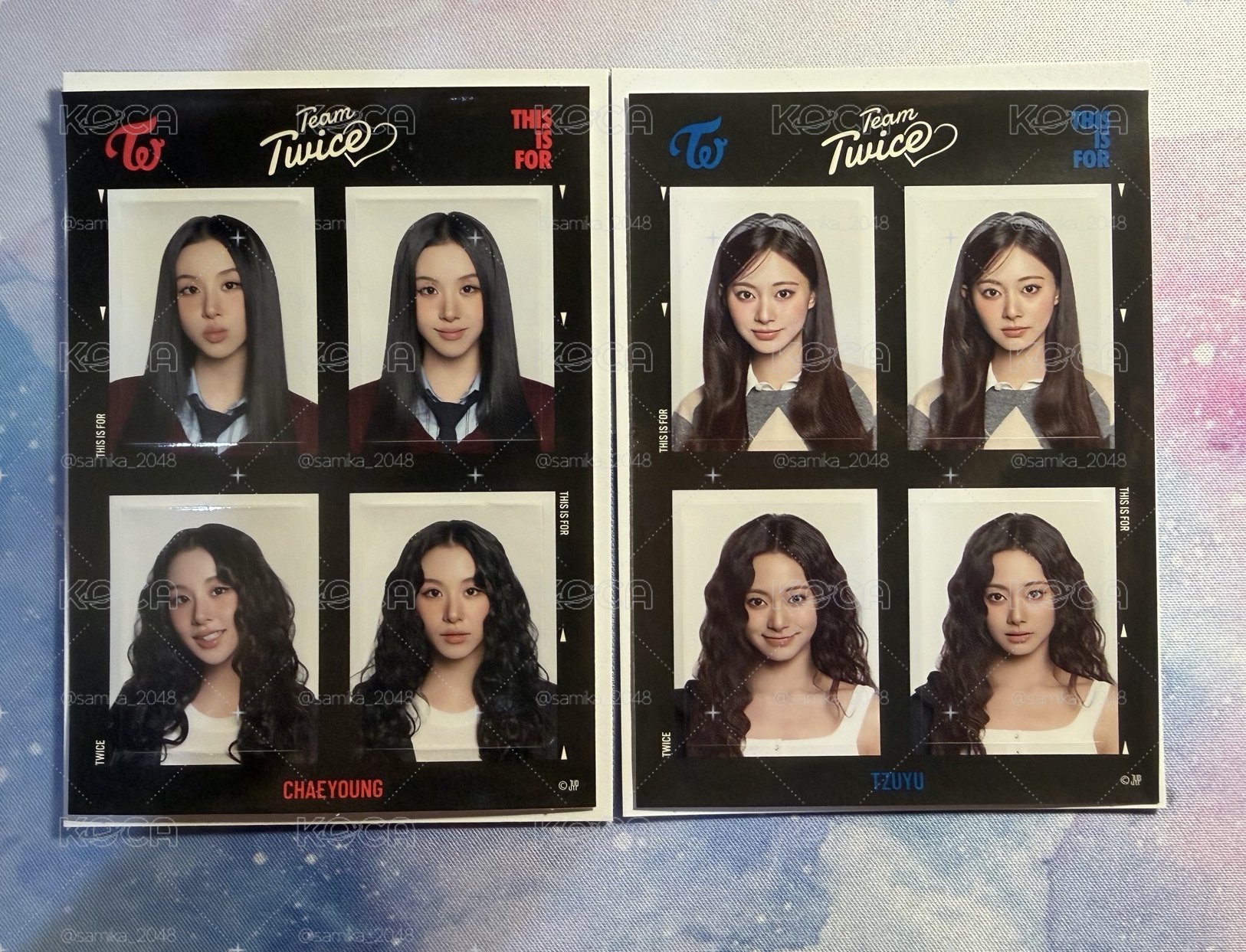 新國立隨機證件貼紙 彩瑛&子瑜