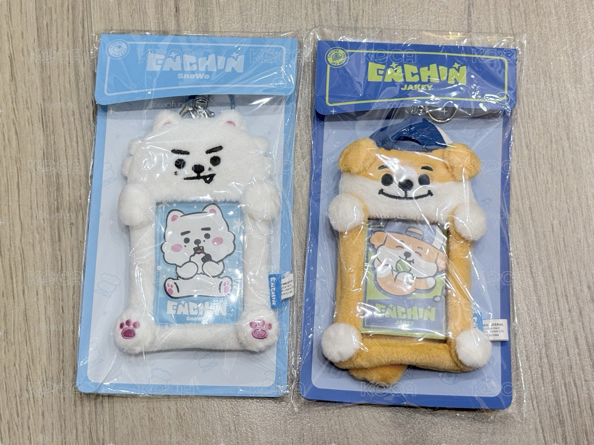 全新現貨 ENHYPEN ENCHIN 毛絨卡套
