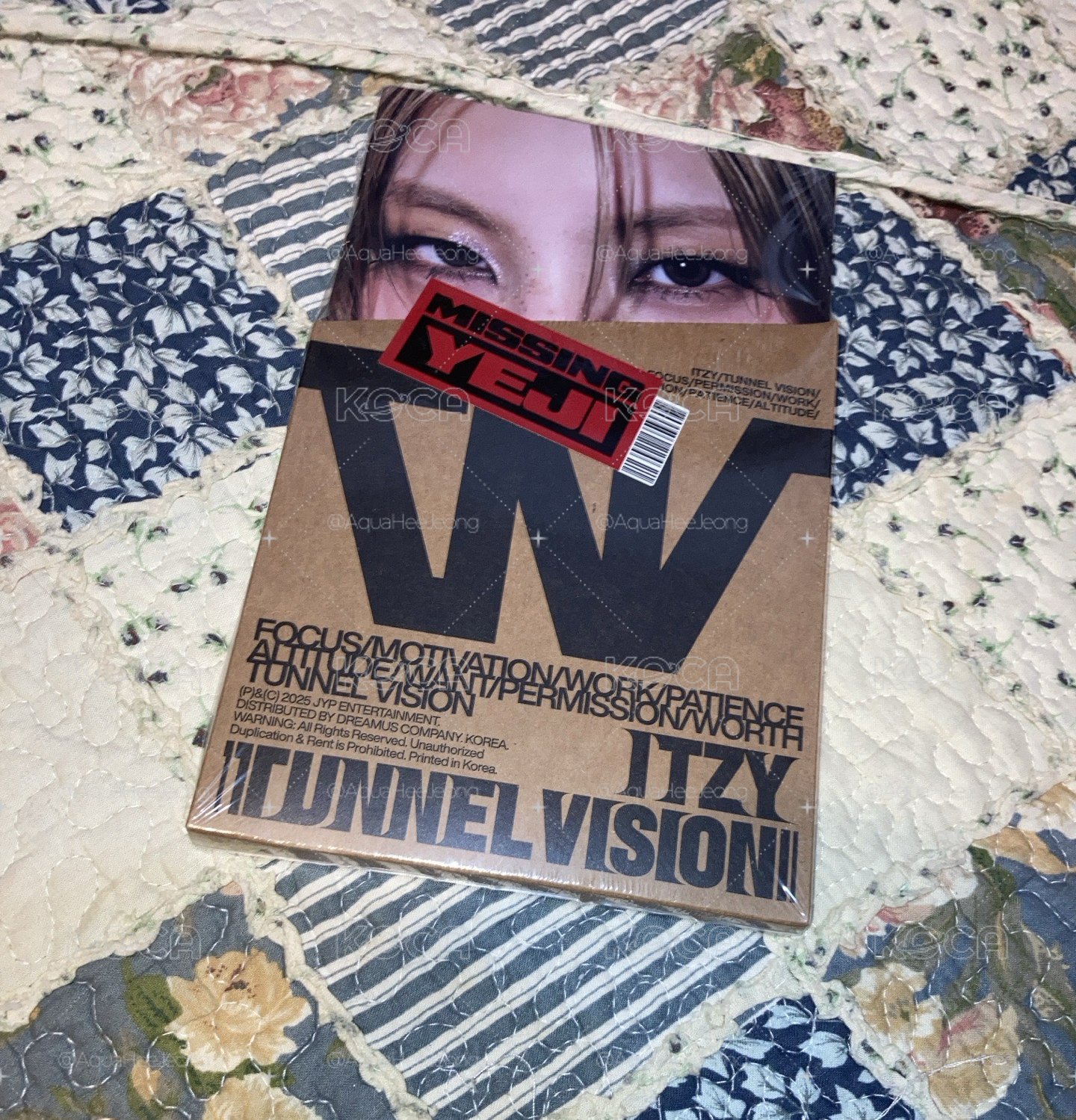 tnvs禮志單封 全新未拆