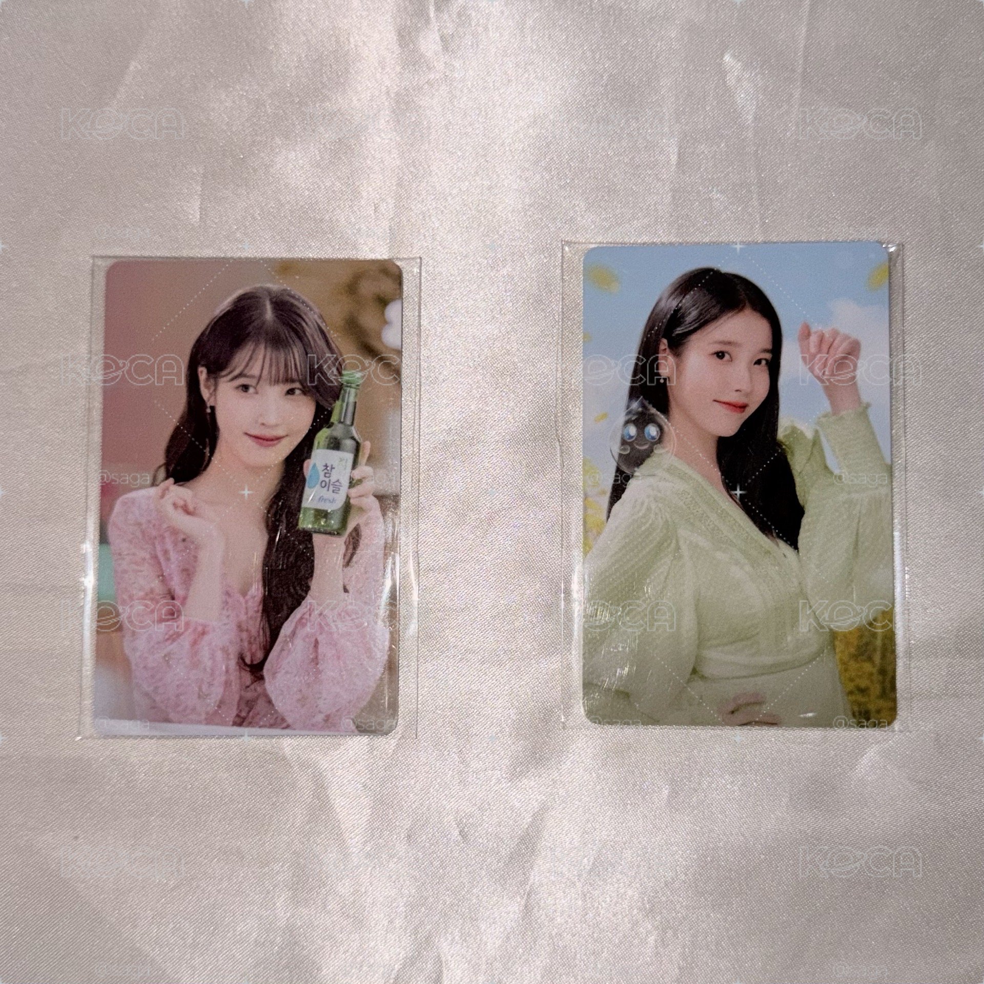 代購 IU 香港 燒酒 小卡 特典卡