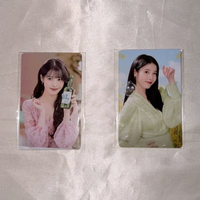 現貨 IU 香港 燒酒 小卡 特典卡