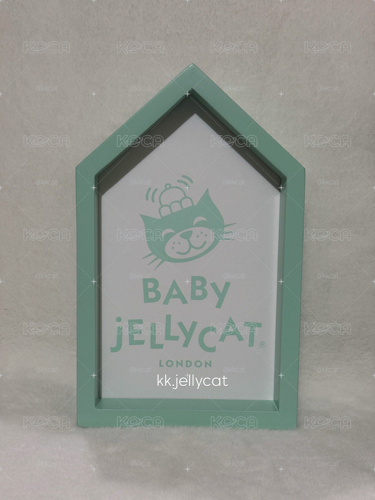 baby 淺綠色立牌