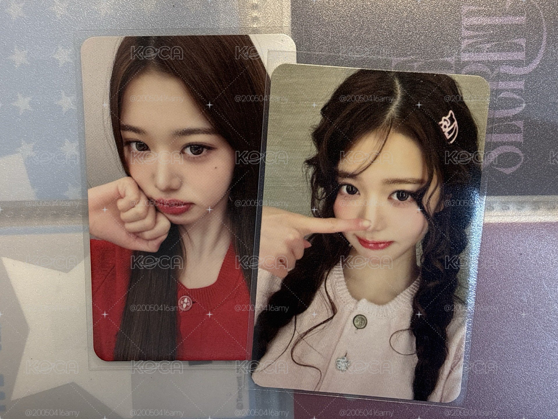 SECRET yeti 幸運卡 紅衣+娜娜米員 set