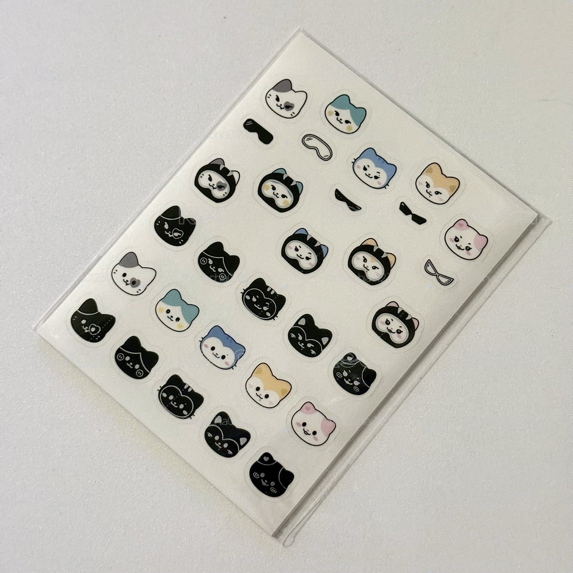 三巡 手燈周邊 裝飾貼紙組