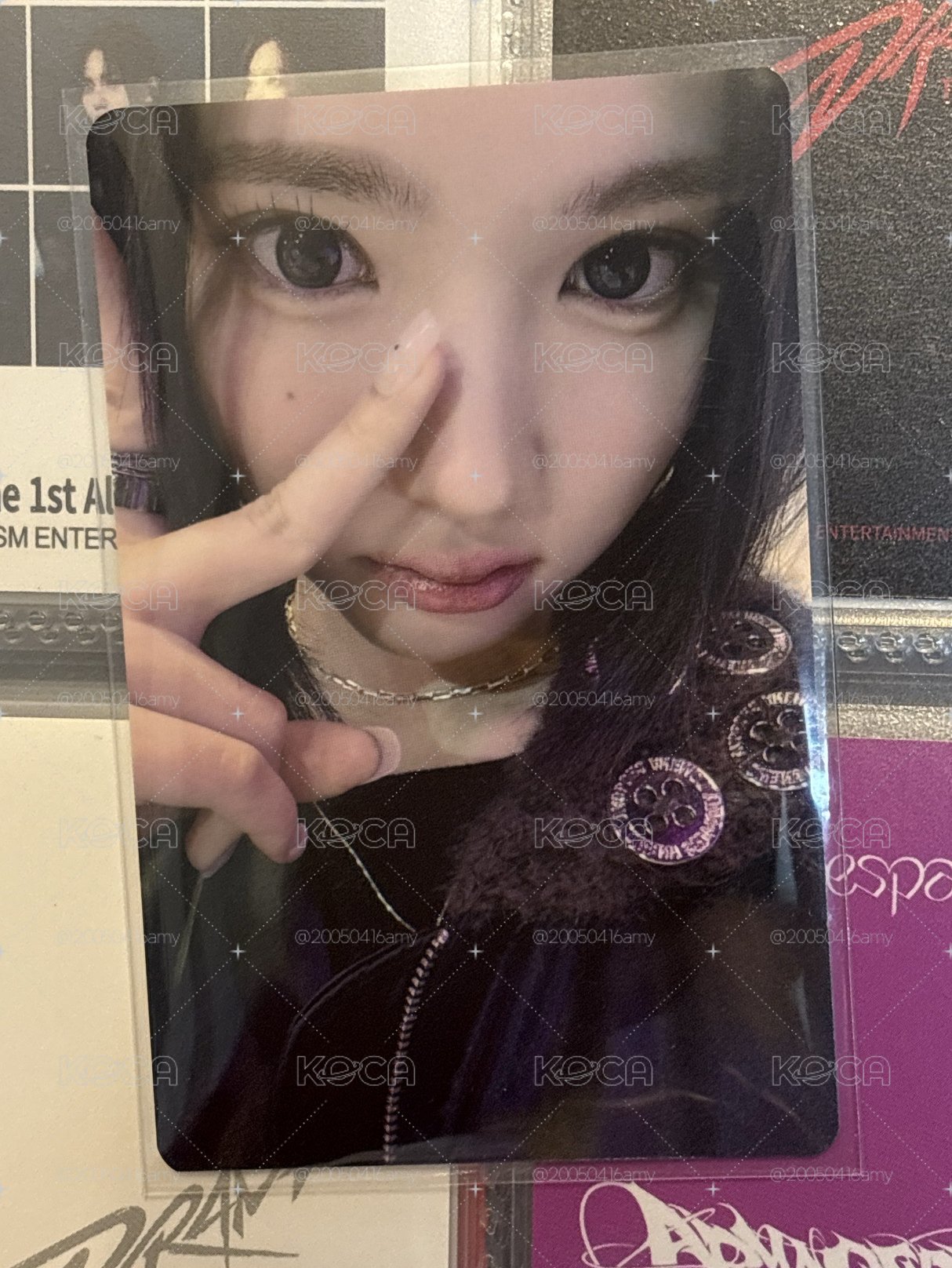 Jiwoo The chase ma 幸運卡 