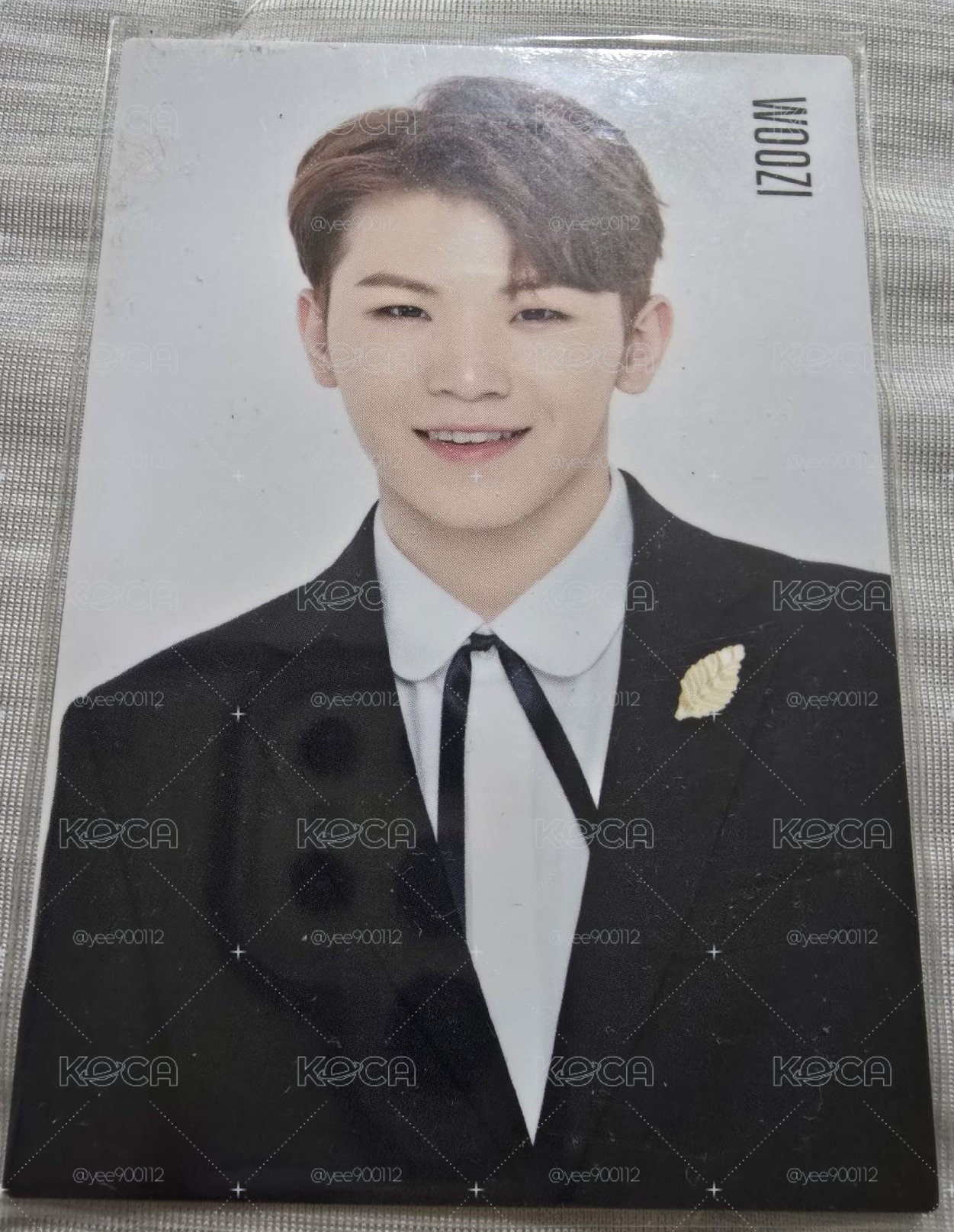 seventeen woozi 隨機卡