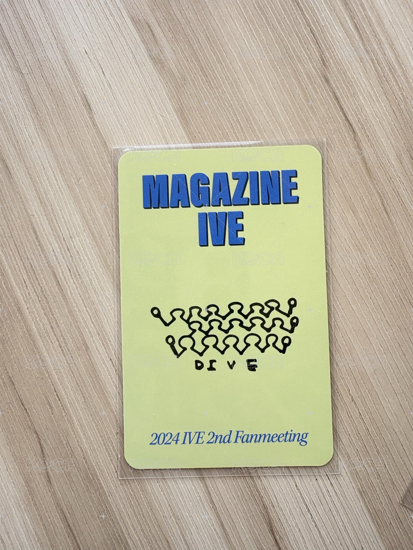 24’ FM fanme Day2入場卡 簽名卡  背面