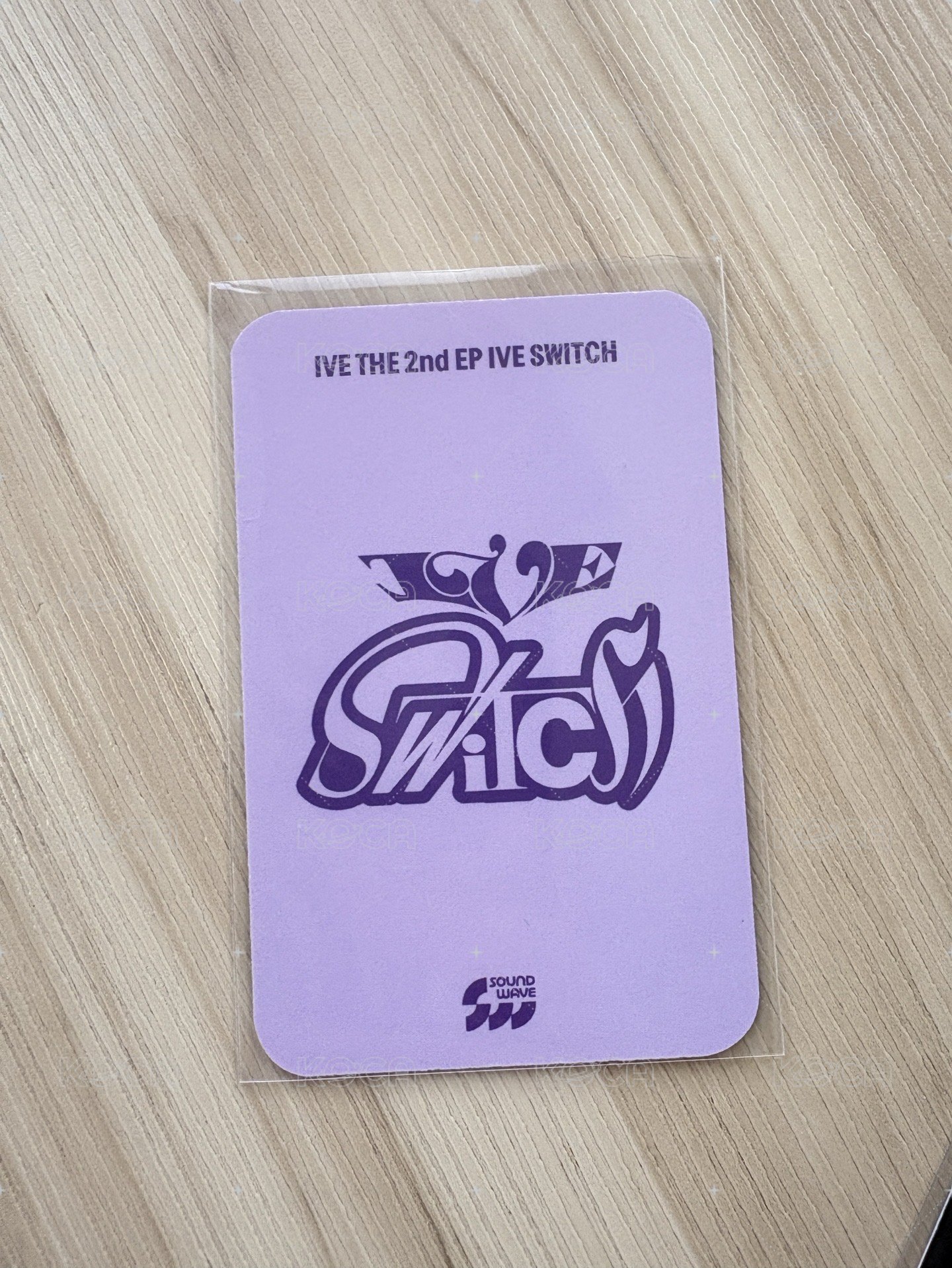 SWITCH sw 3.0 簽名卡  背面