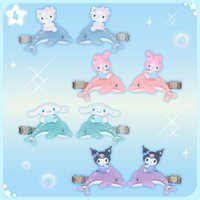 騎海豚 2026 髮夾 