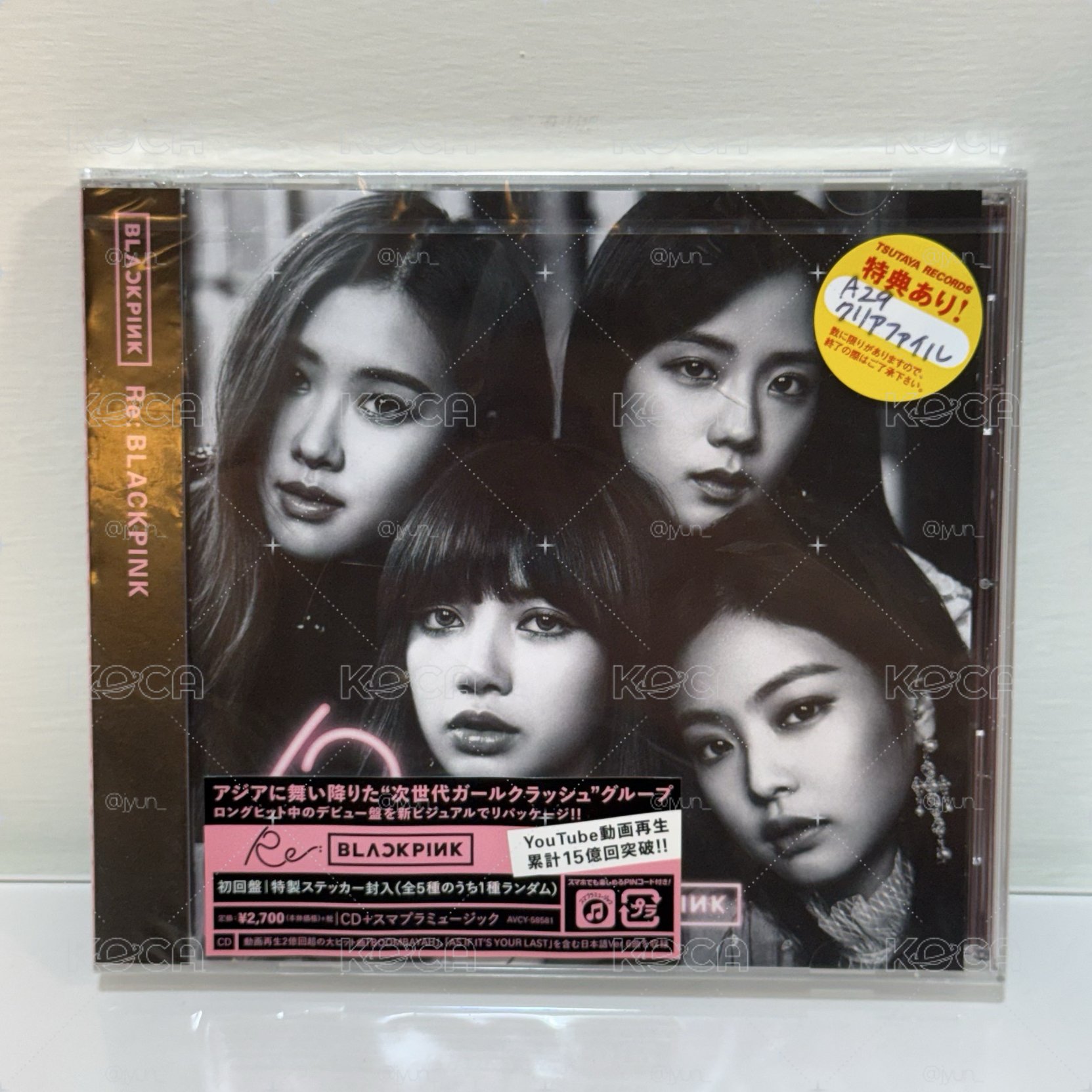 Re:BLACKPINK JP CD 未拆