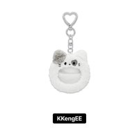 2025 FM jyp TWINZY 毛絨 鑰匙圈 徽章套 KKengEE