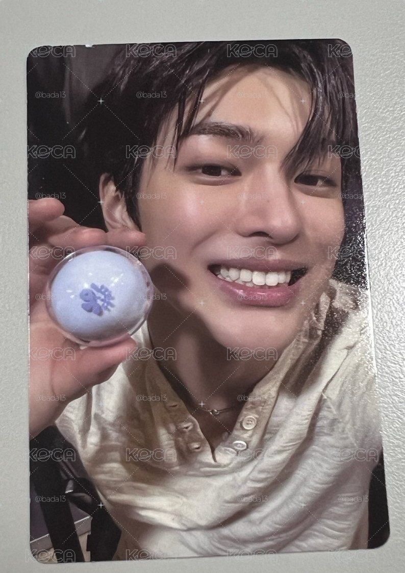 CORTIS KEONHO GREENGREEN 迷二 'Blue Lips' Lip Balm ver. 專輯卡 