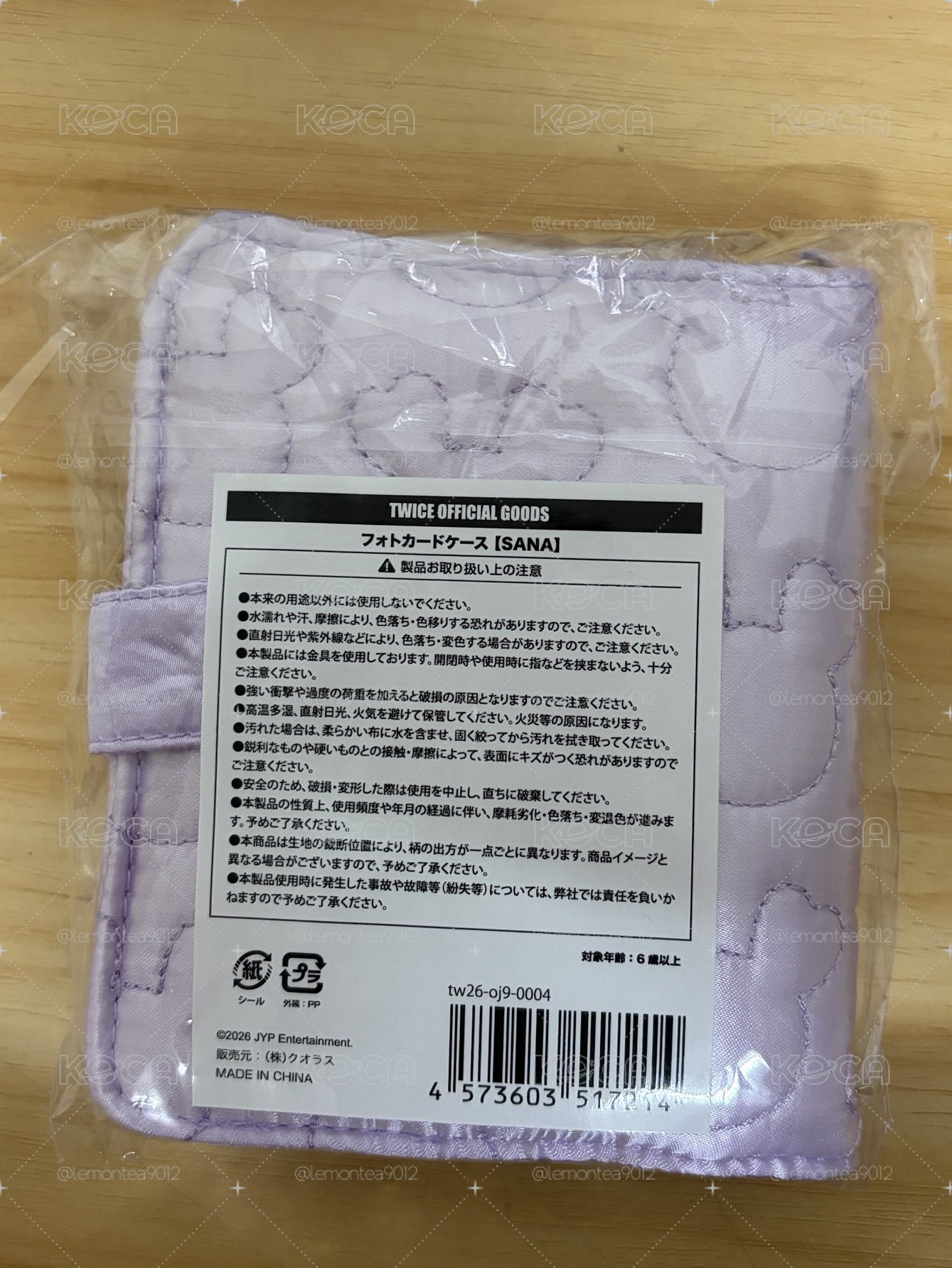 SANA日本九週年卡冊