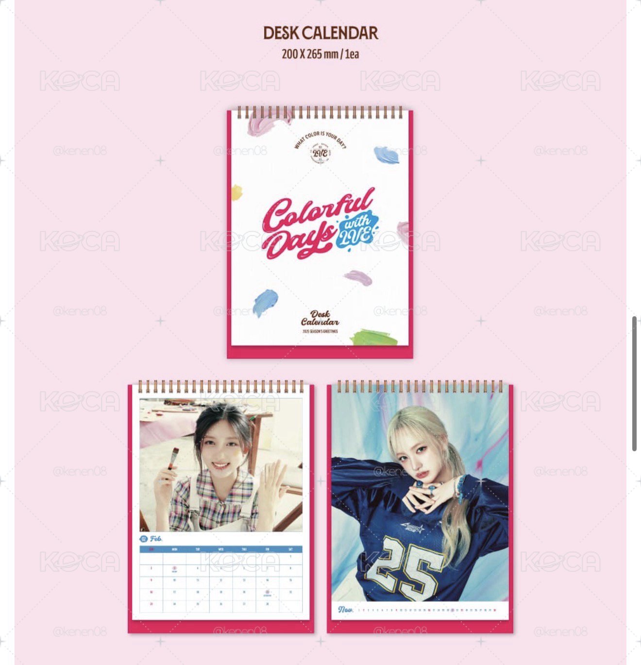 IVE 2025 SEASON'S GREETINGS 年曆組合 全新未拆