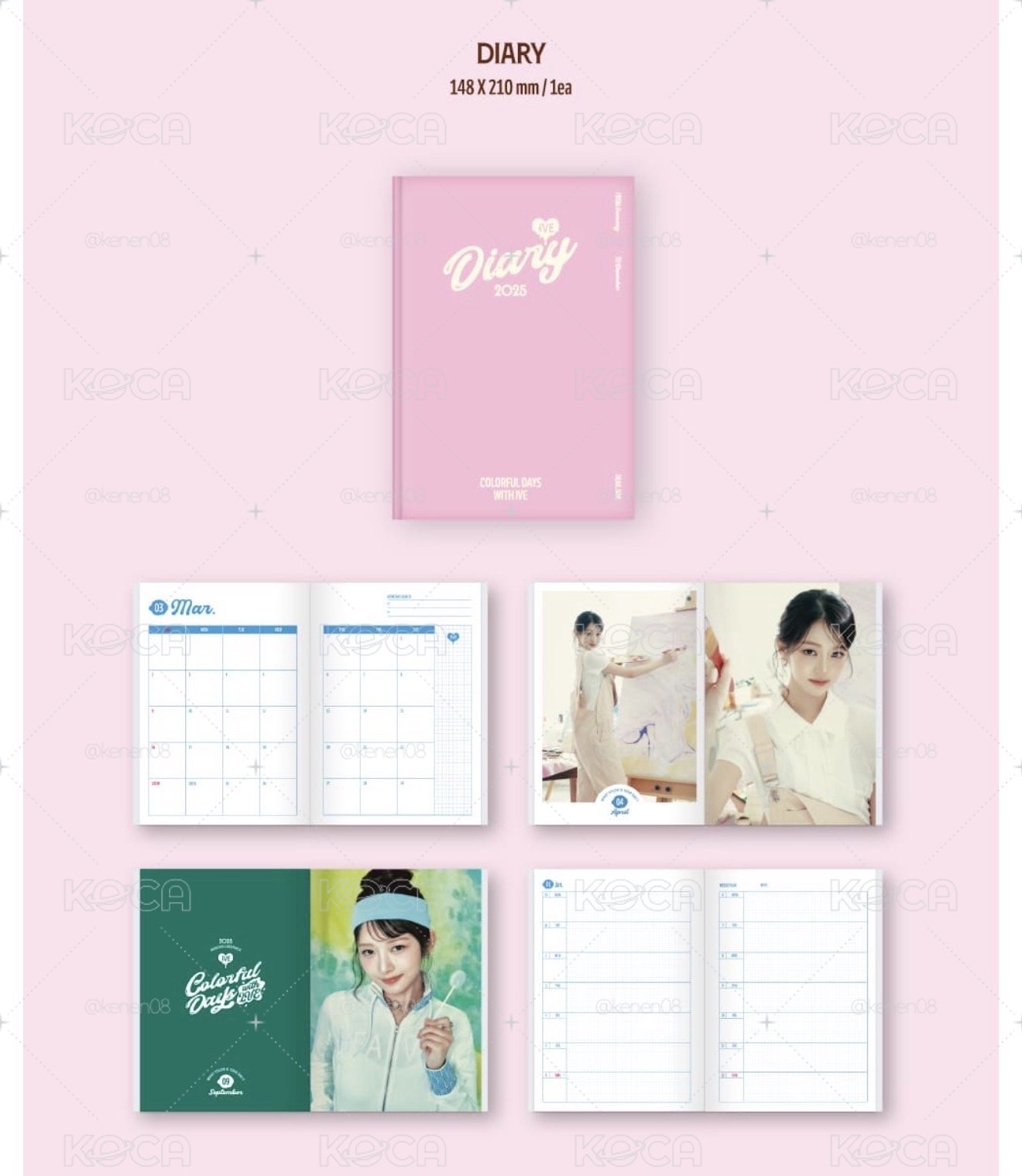 IVE 2025 SEASON'S GREETINGS 年曆組合 全新未拆