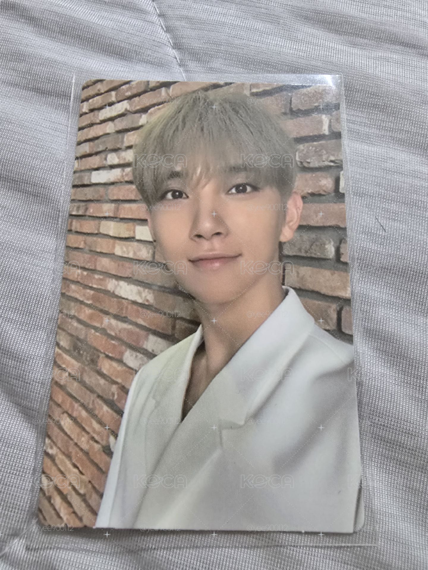 seventeen 知秀 正三 專輯卡