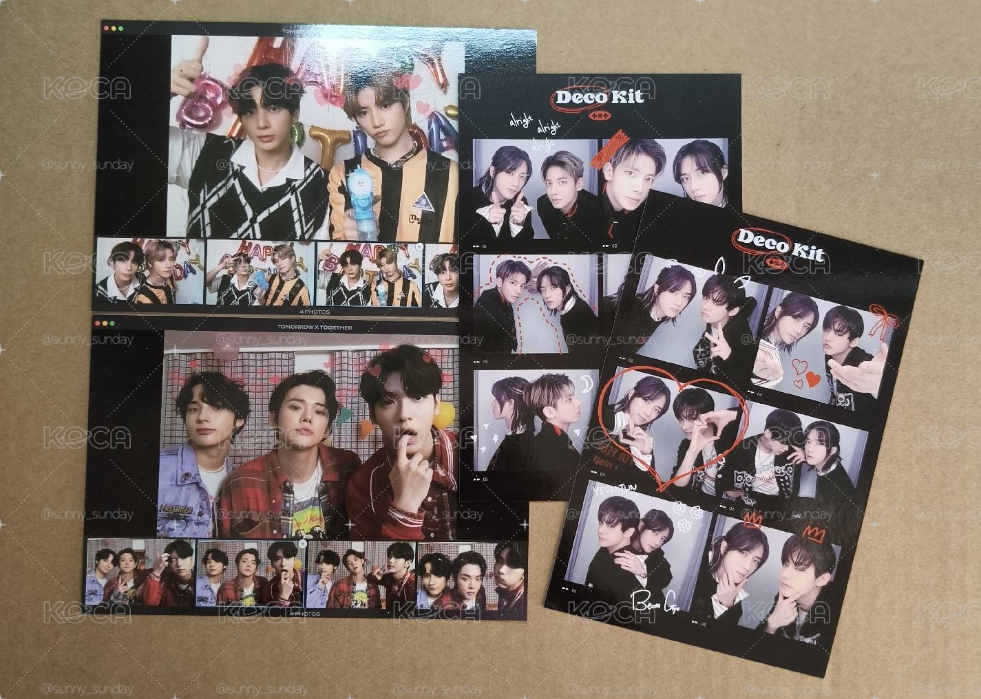 TXT Deco Kit大卡