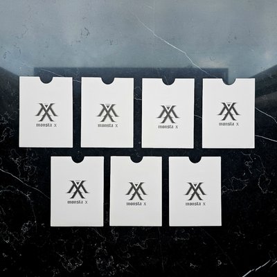 MONSTA X 歷年公放卡、卡貼、明信片、人生四格 (送圖二公放卡套)