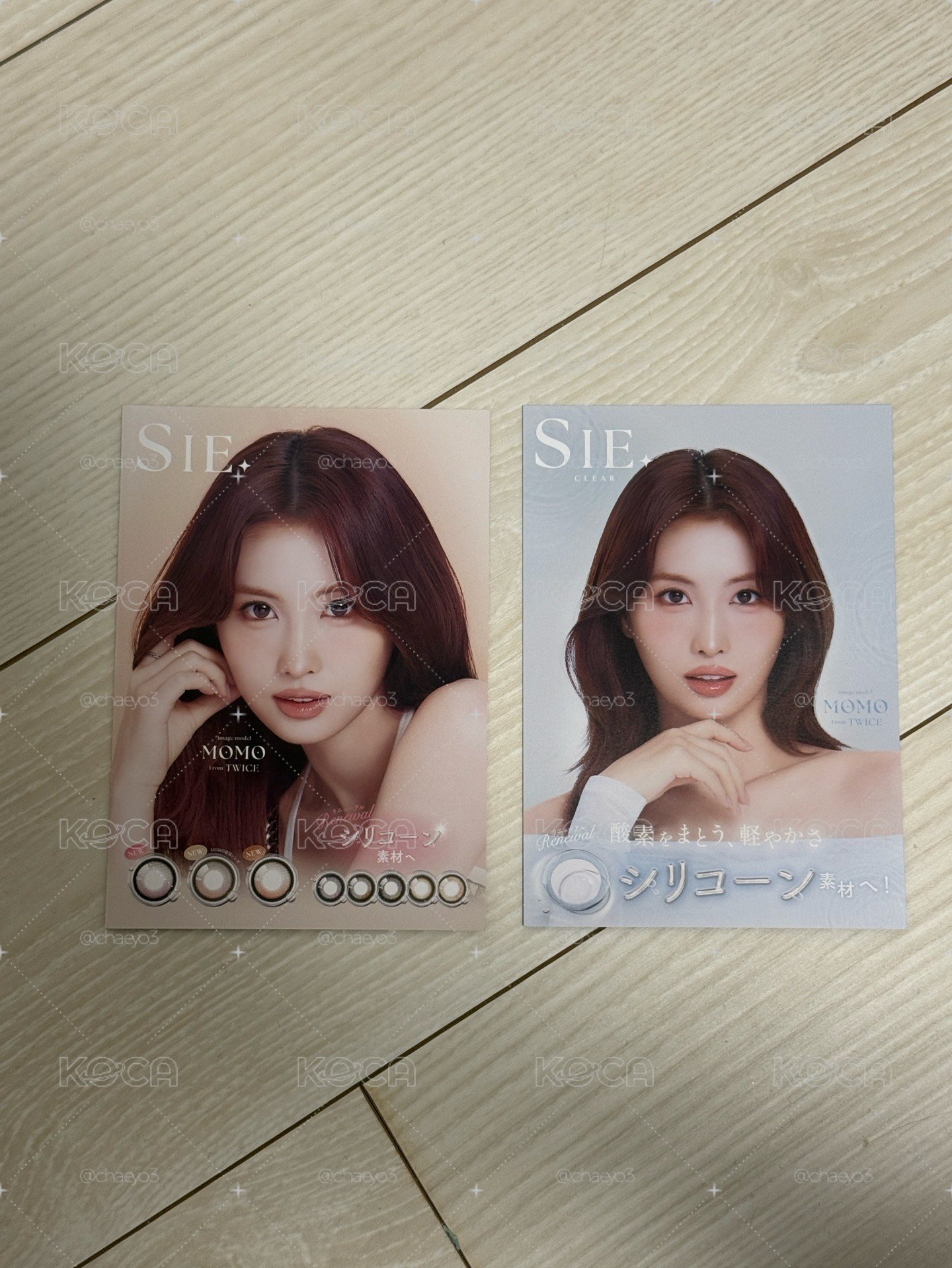 momo sie. 小海報傳單 2張一組