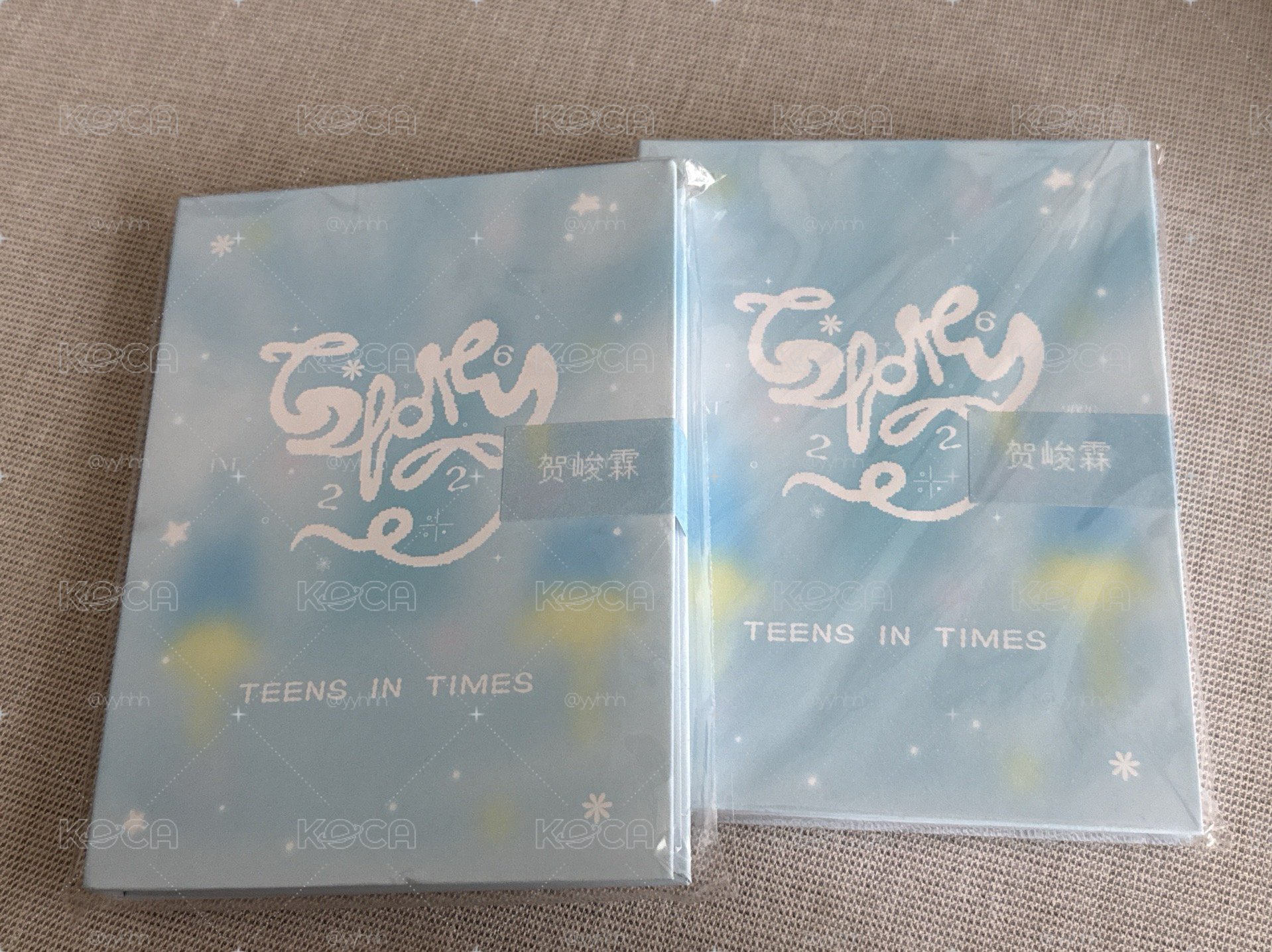 新音賀峻霖卡包未拆