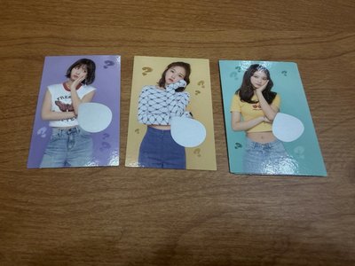 TWICE小卡區（緩慢更新）