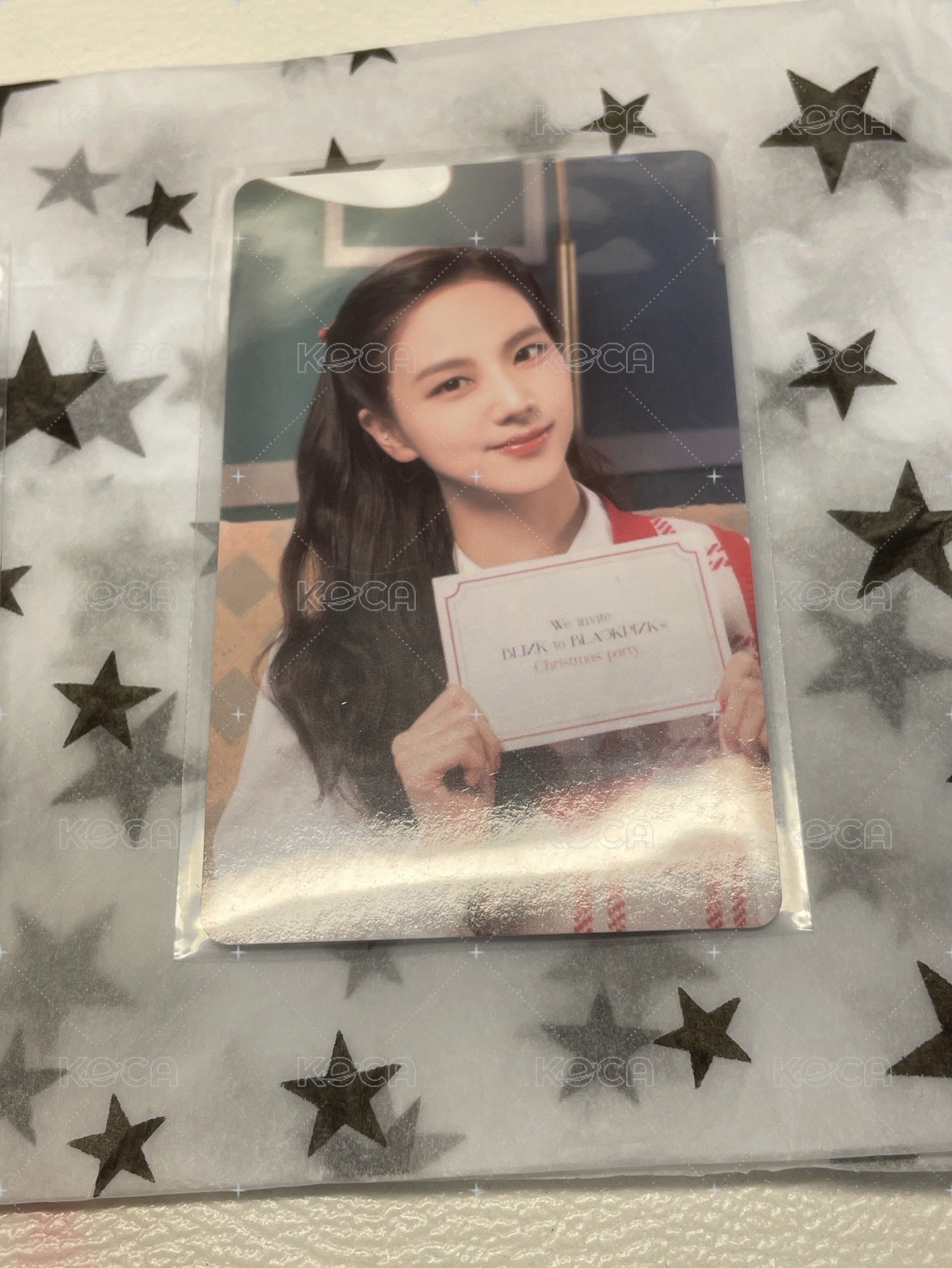 jisoo專輯卡拿卡片