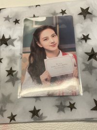 jisoo專輯卡拿卡片