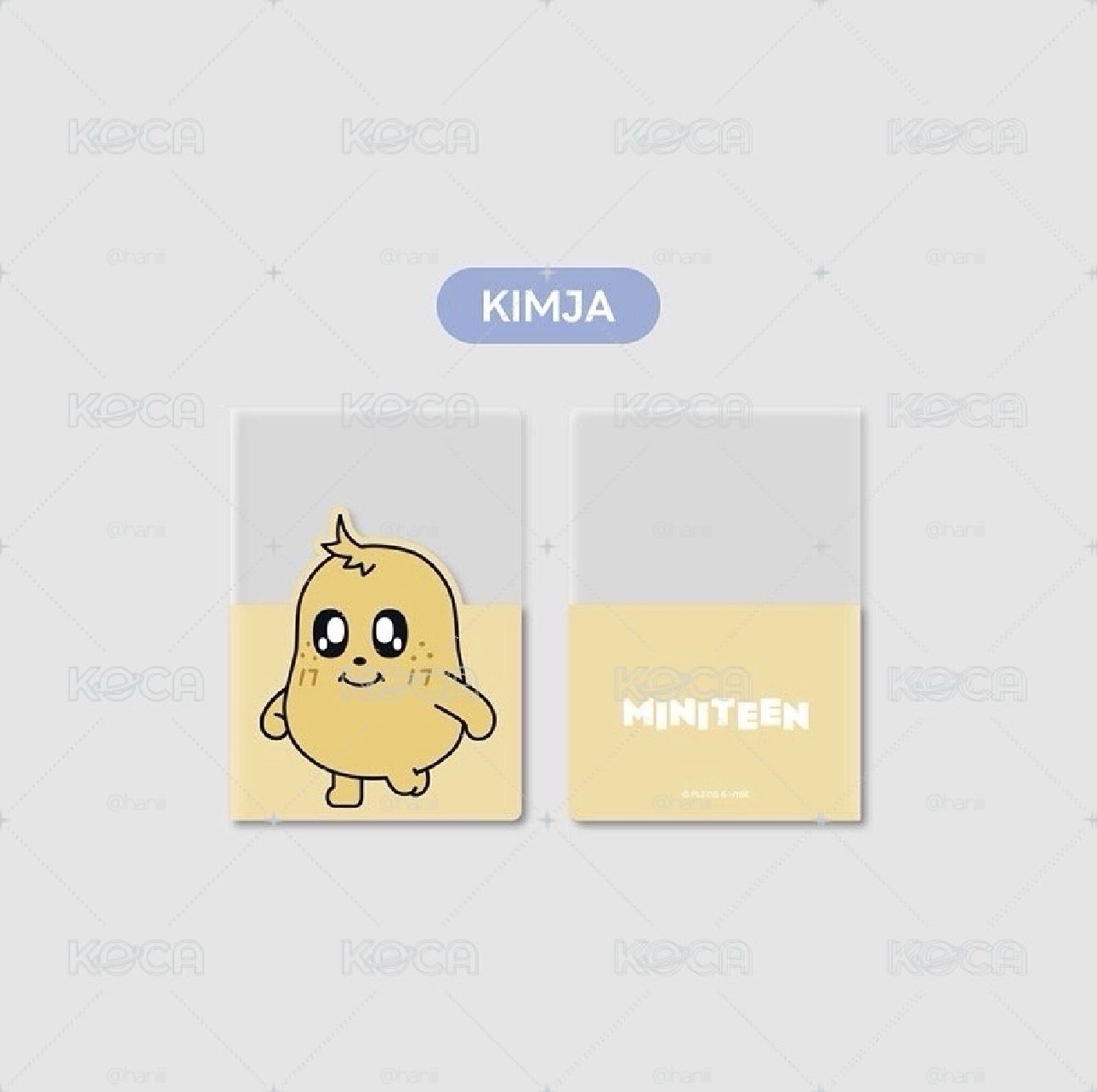 Miniteen mingyu kimja護照套