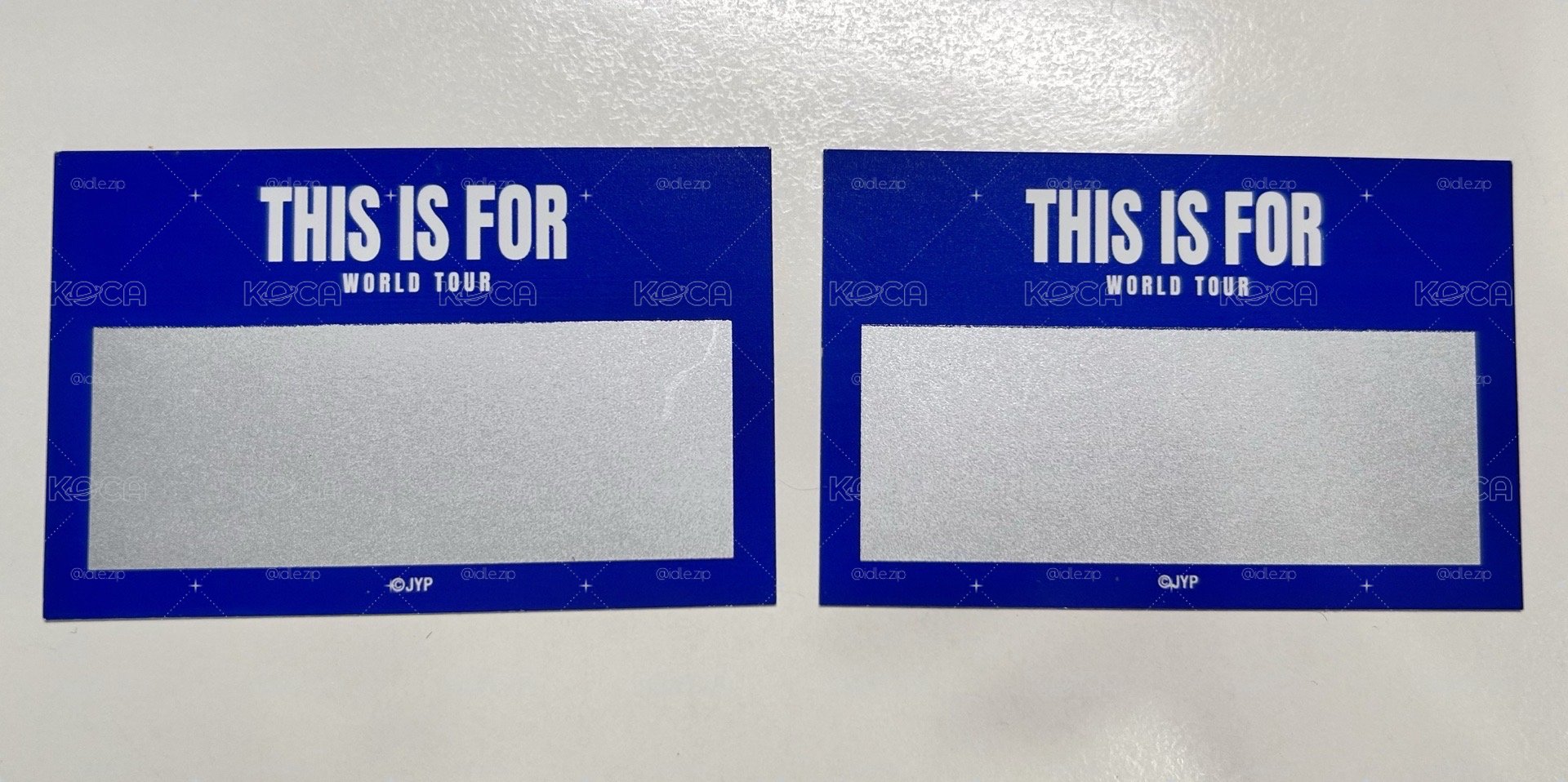 TWICE 六巡 演唱會快閃店 MINA+多賢 滿額卡 刮刮卡