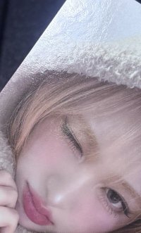 帽子栗有小小損
