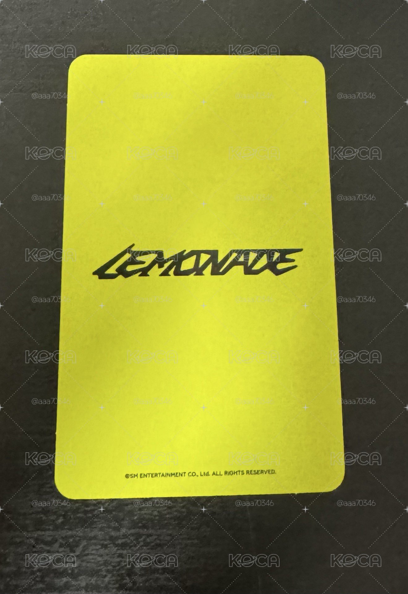 LEMONADE 快閃 LEMONADE ver 隨機卡 吉