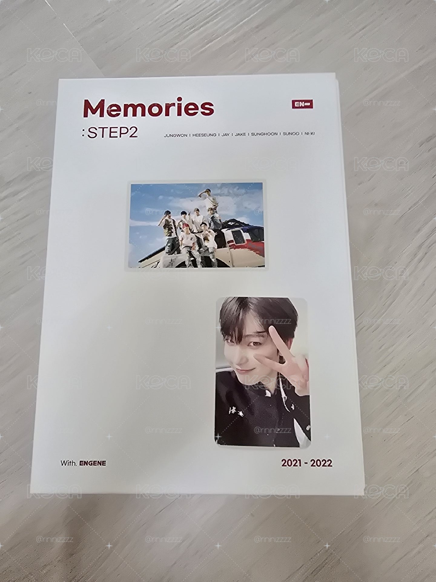 Enhypen memories：step2 回憶錄 善禹 小卡