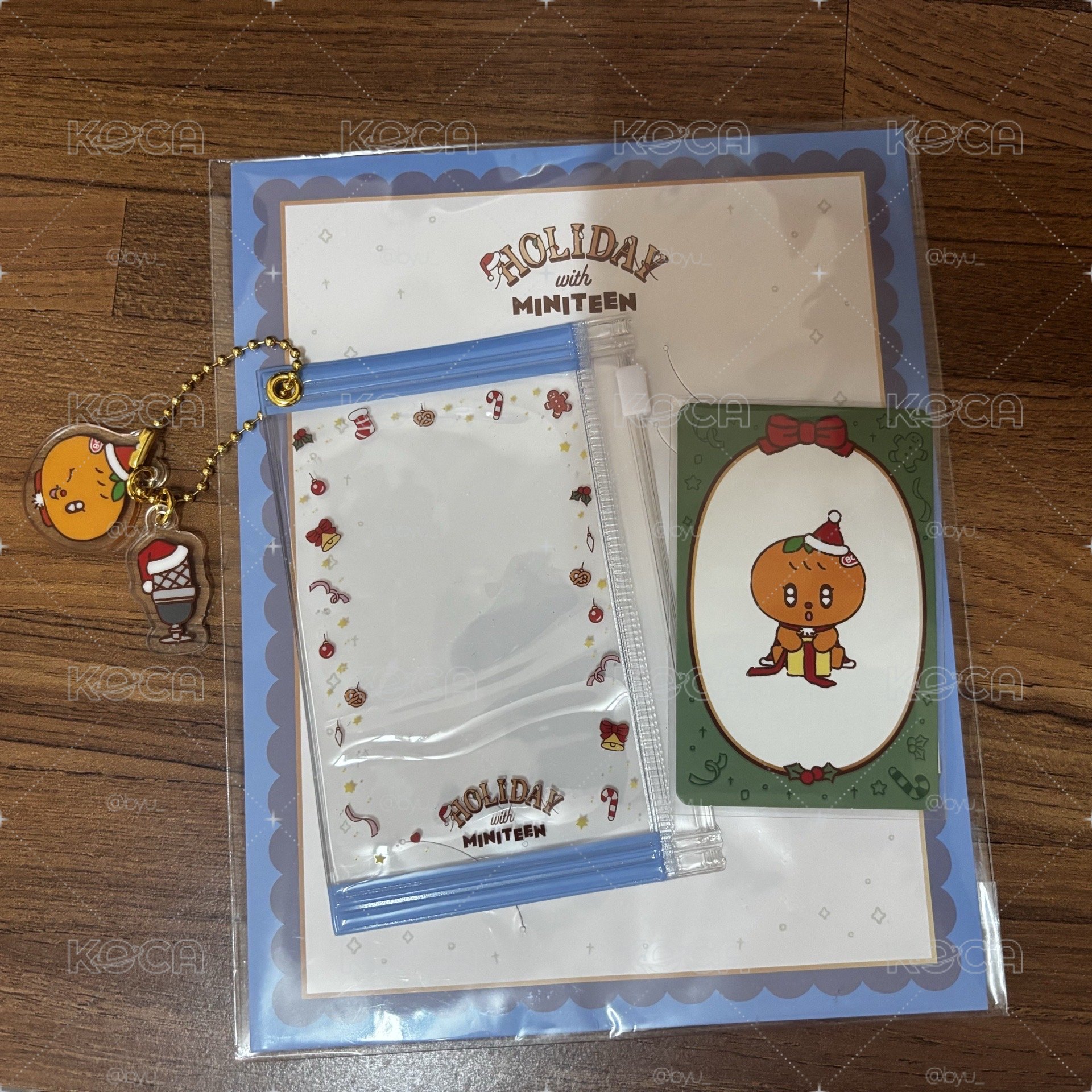 寛 miniteen holiday聖誕卡套卡