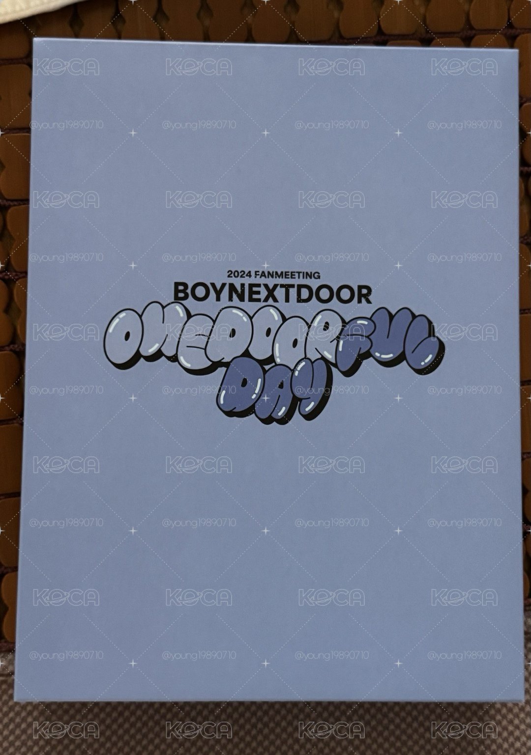 ⚡️BOYNEXTDOOR 2024 Onedoorful day 見面會 FM 卡冊