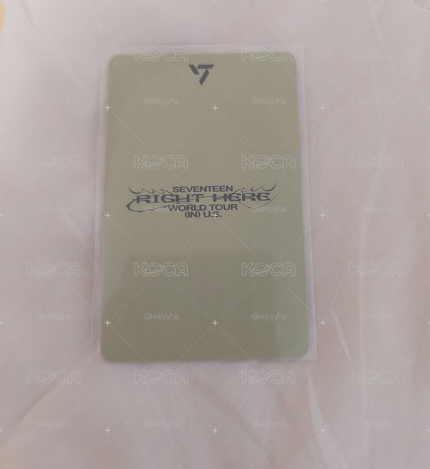 🍀瀚率 VERNON 美巡 Right Here 場限 特典卡 ver.2