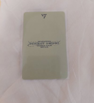 🍀瀚率 VERNON 美巡 Right Here 場限 特典卡 ver.2