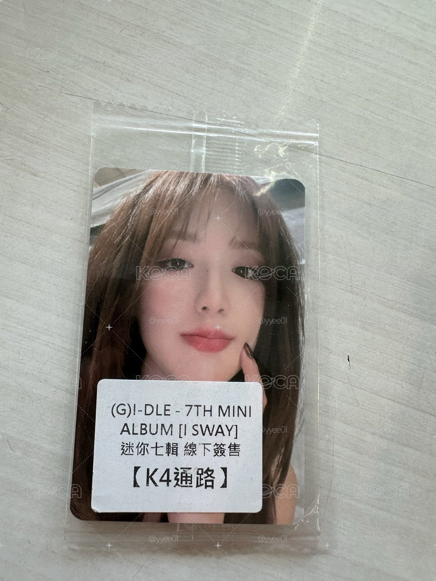 I -DlE I sway 刷k4線下簽售卡
