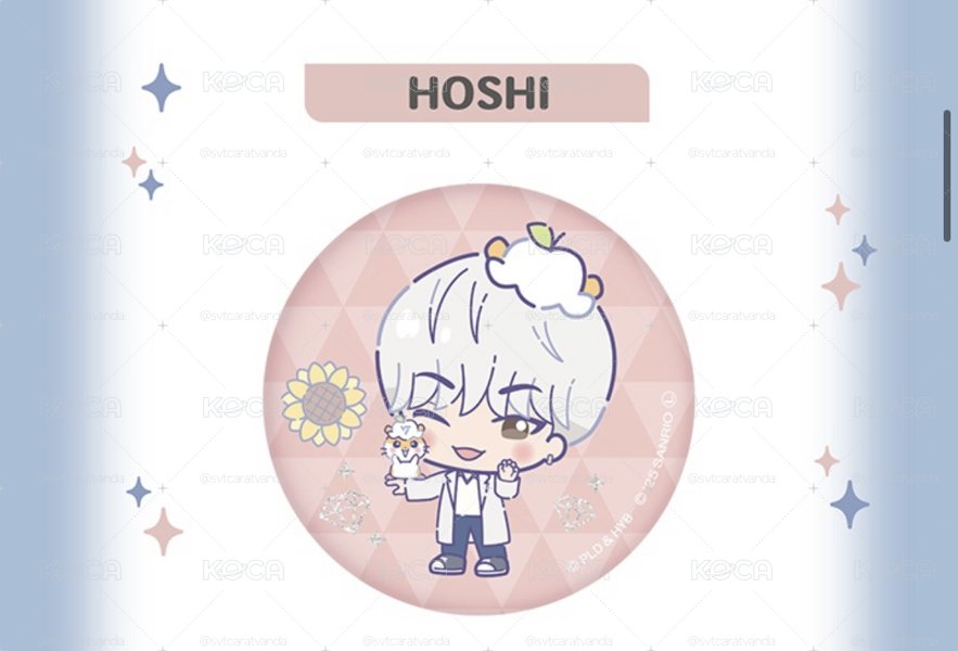 SEVENTEEN x SANRIO CHARACTERS日本徽章現貨