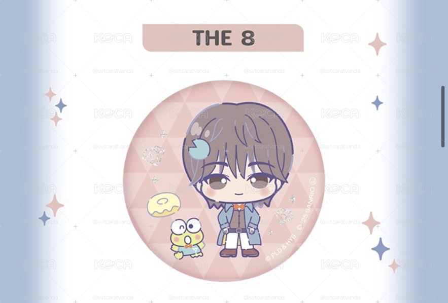 SEVENTEEN x SANRIO CHARACTERS日本徽章現貨